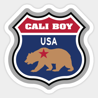 Cali Boy (Interstate USA) Sticker